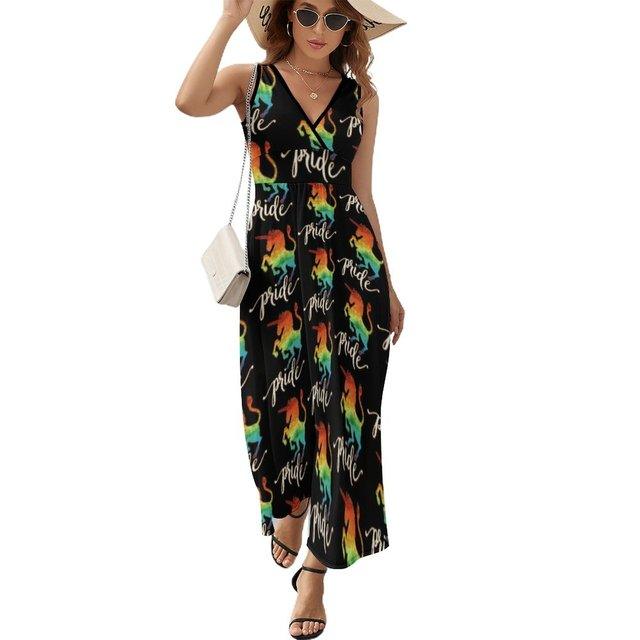 Robe Maxi Licorne Femme - Licorne