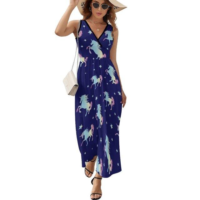 Robe Maxi Licorne Femme - Licorne