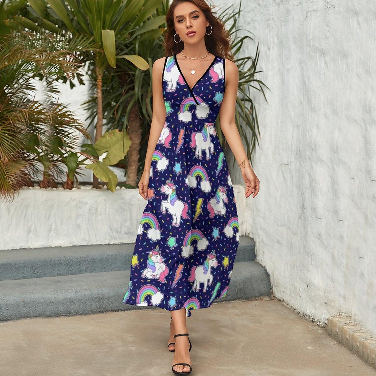 Robe Maxi Licorne Femme - Licorne