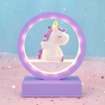 Lampe led licorne