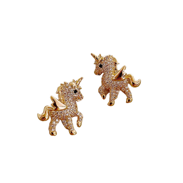 Boucles d'Oreilles Licorne<br> Qui Vole
