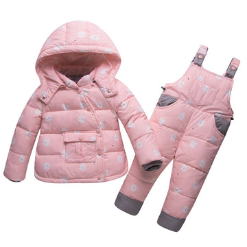 Ensemble Doudoune et Pantalon Licorne Hiver
