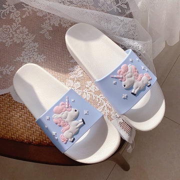 Tongs Licorne Femme