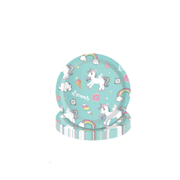 Assiette licorne Dreams
