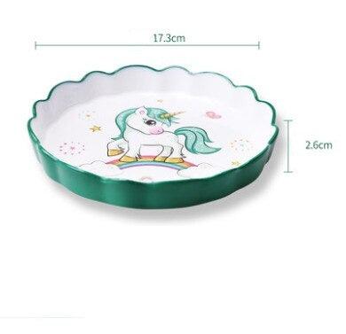 Assiette licorne en mélamine - Licorne