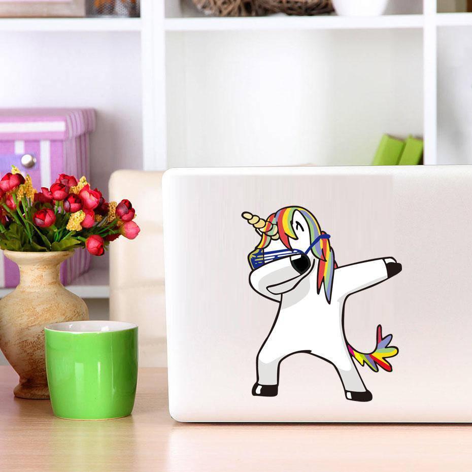 Autocollant Licorne qui Dab - Une Licorne