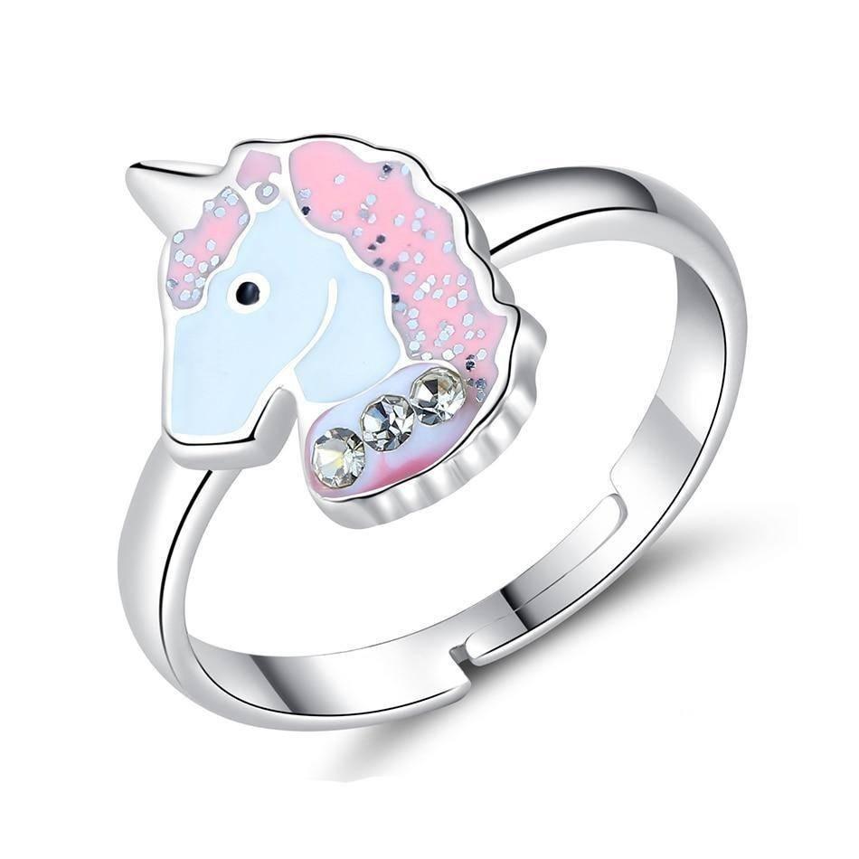 Bague Licorne Argent Fillette - Une Licorne