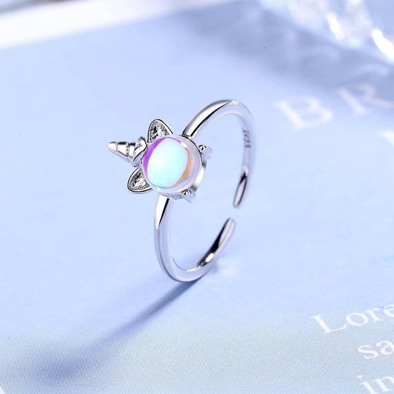 Bague Licorne Fiançailles - Une Licorne