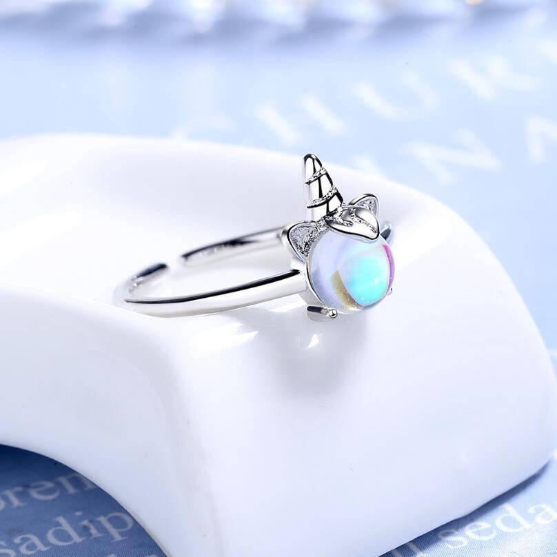 Bague Licorne Fiançailles - Une Licorne
