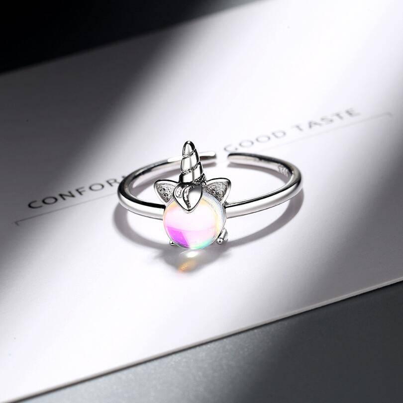 Bague Licorne Fiançailles - Une Licorne