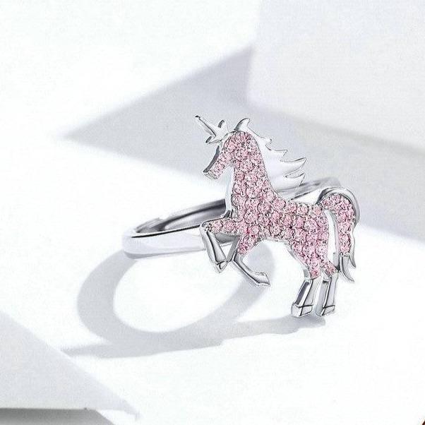 Bague Licorne Zircon - Une Licorne