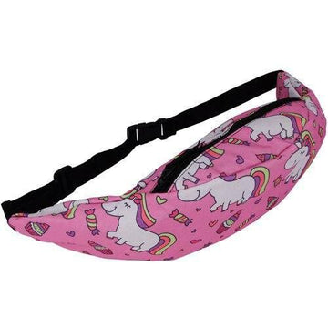 Banane Licorne Rose