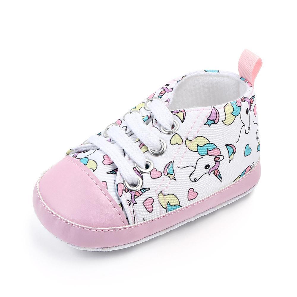 Baskets Licorne Roses - Une Licorne