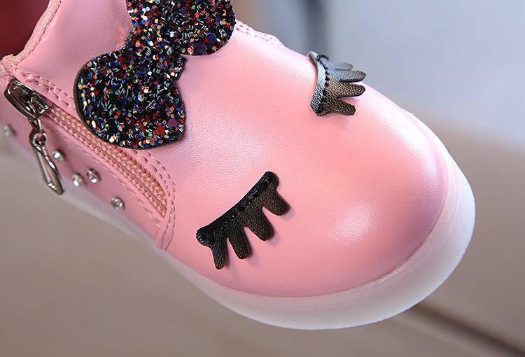 Baskets Licorne Lumineuses Enfants - Une Licorne