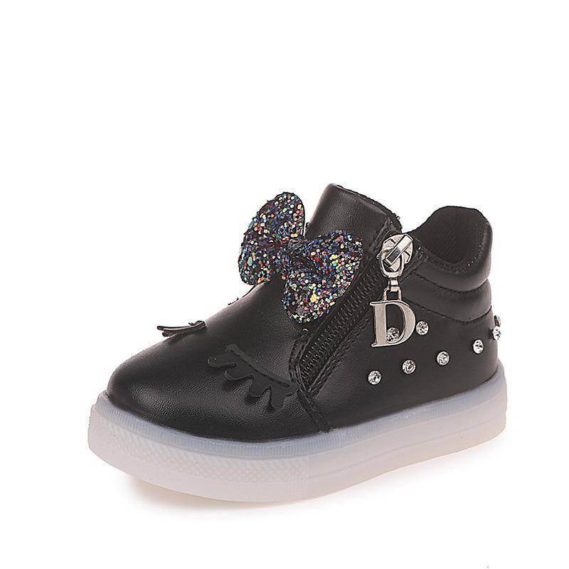 Baskets Licorne Lumineuses Enfants - Une Licorne