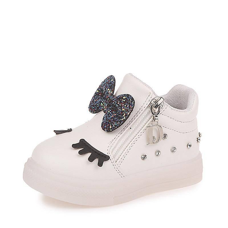 Baskets Licorne Lumineuses Enfants - Une Licorne