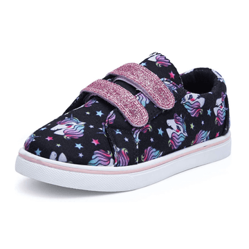Baskets paillettes licorne
