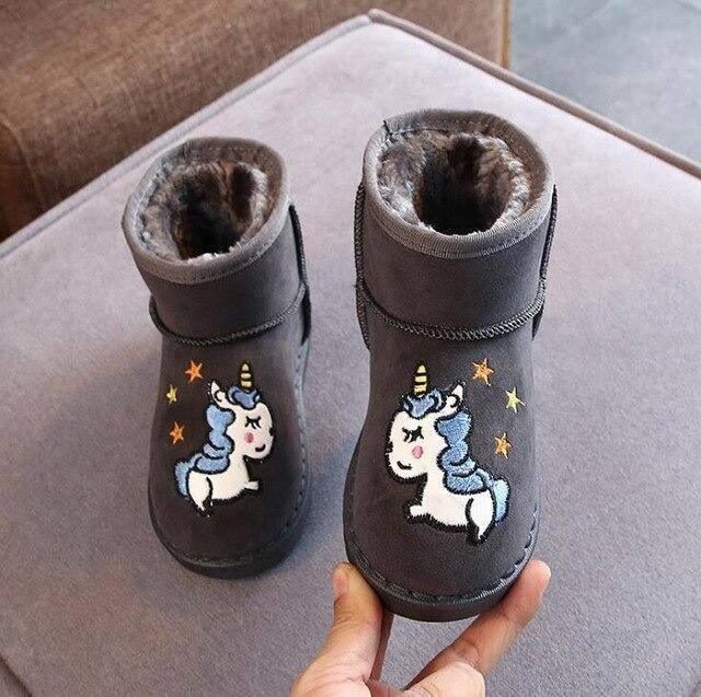 Boots licorne gris