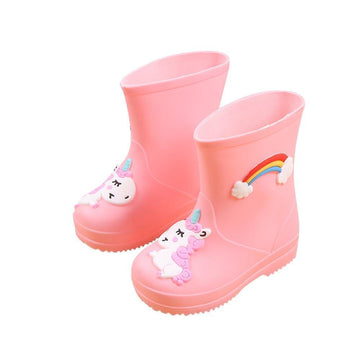 Bottes caoutchouc licorne enfant
