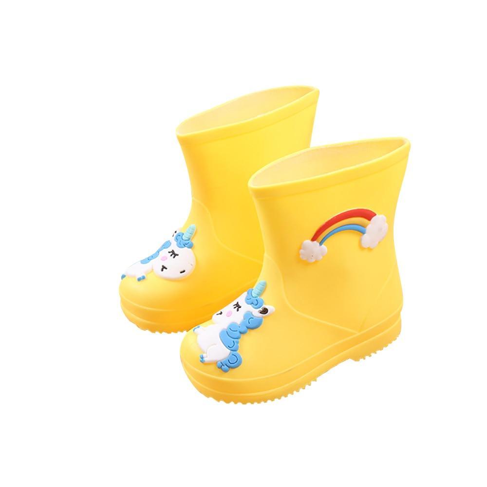 Bottes Licorne Enfant<br> Imperméable - Une Licorne