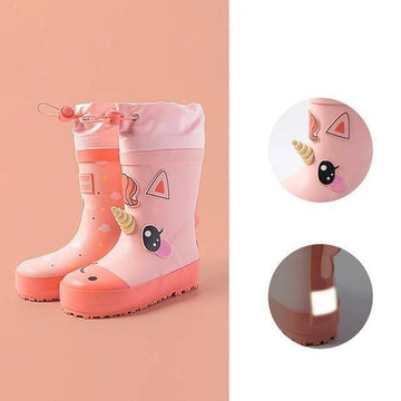 Bottes de pluie fille licorne