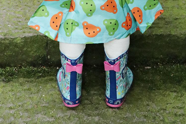 Bottes de pluie licorne avec noeud - Licorne