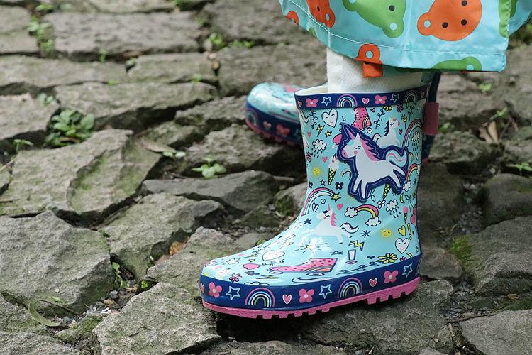 Bottes de pluie licorne avec noeud - Licorne