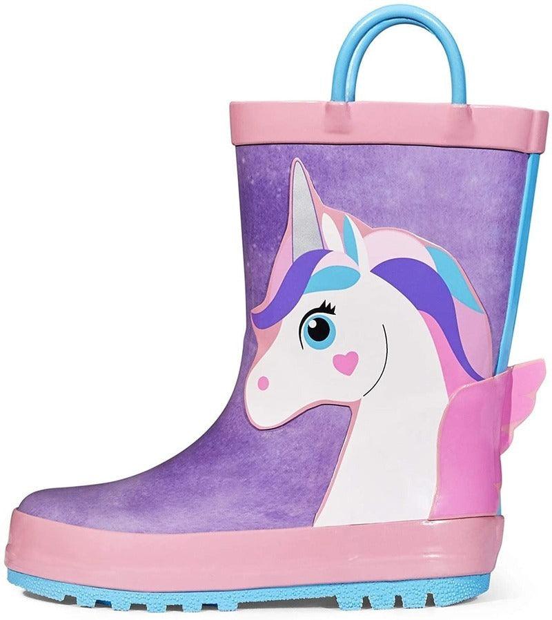 Bottes de pluie licorne géante