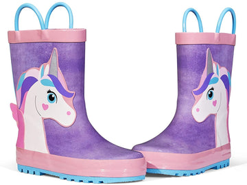 Bottes de pluie licorne géante