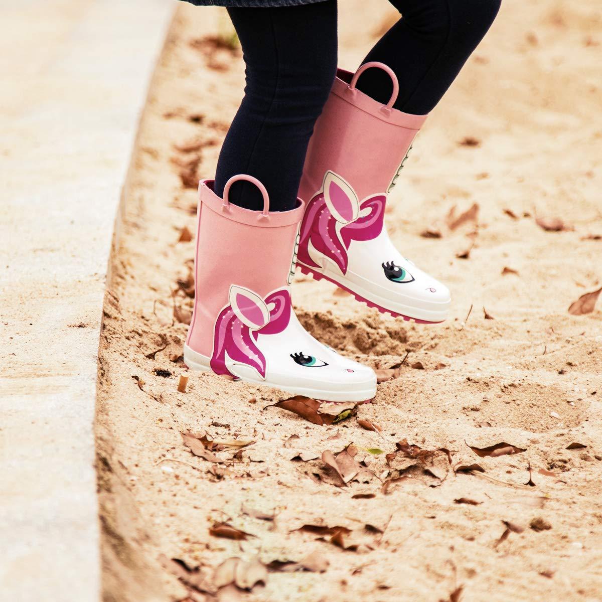 Bottes de pluie licorne Kawaii - Licorne