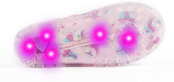 Bottes de pluie licorne lumineuses