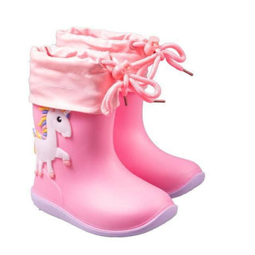Bottes Licorne Pluie Roses