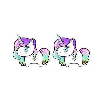 Boucles d'Oreilles Licorne Mini et Mimi