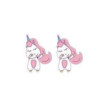 Boucles d'Oreilles Licorne<br> Bébé Kawaii