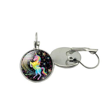 Boucles d'Oreilles Licorne<br> Dans la Nuit