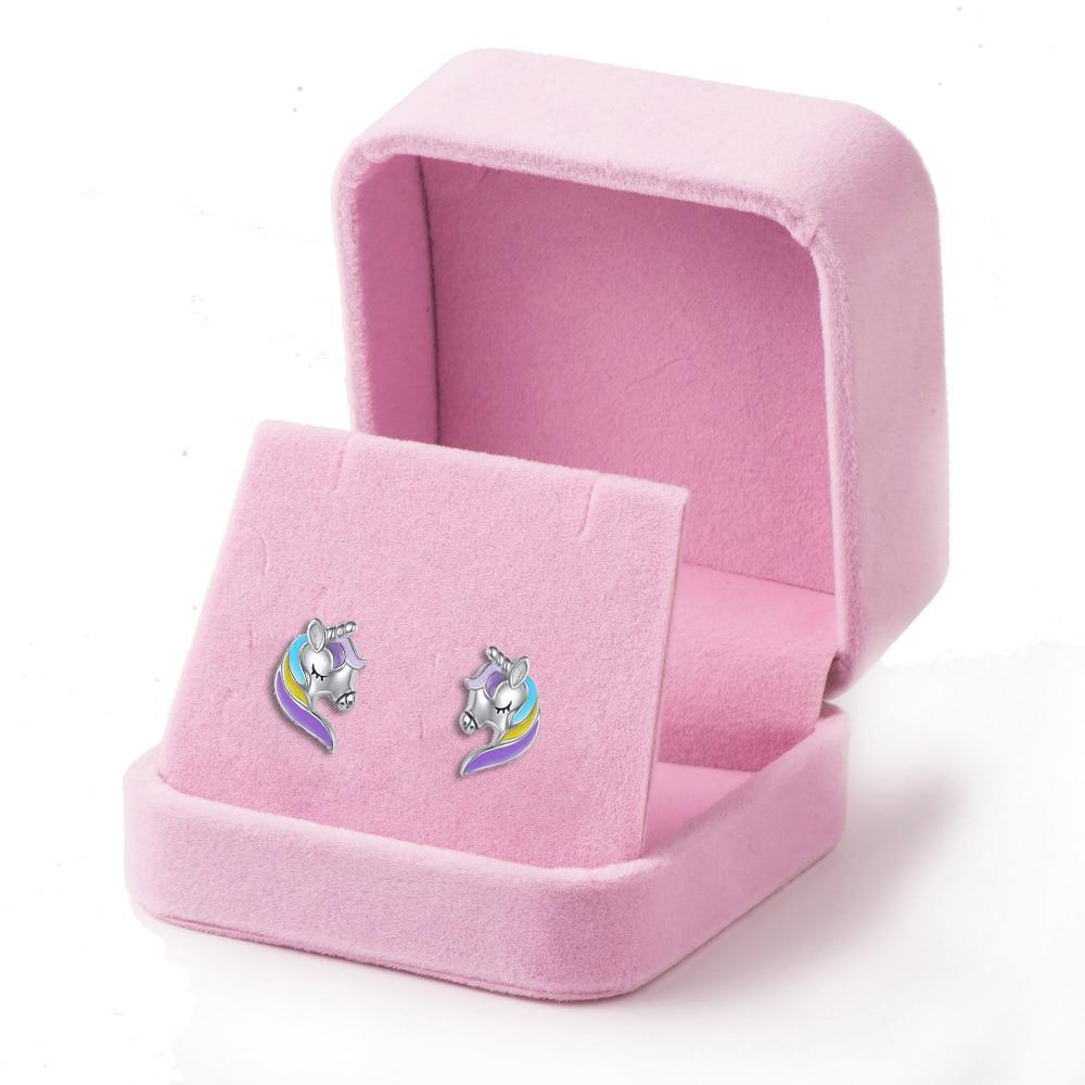 Boucles d'Oreilles Licorne<br> Dormeuse - Une Licorne