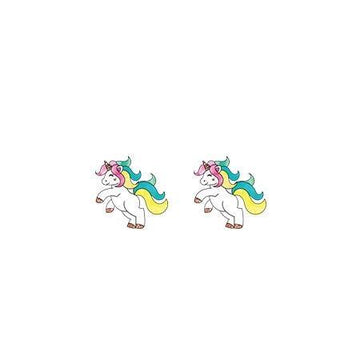 Boucles d'Oreilles Licorne<br> Heureuse