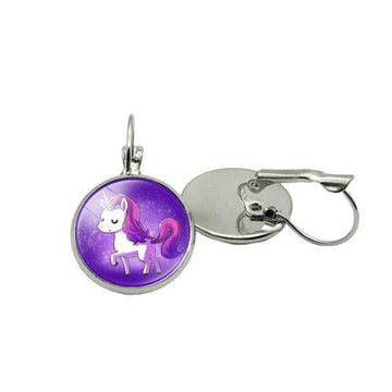 Boucles d'Oreilles Licorne<br> Mon Petit Poney