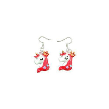 Boucles d'Oreilles Licorne<br> Princesse