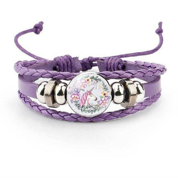 Bracelet Licorne Enfant Tressé
