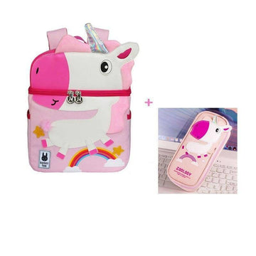 Cartable et Trousse<br> Licorne