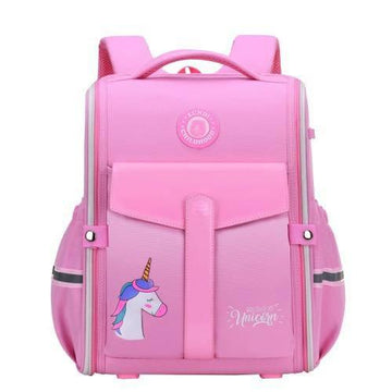 Cartable Licorne Rose