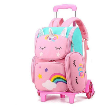 Cartable Licorne Roulette