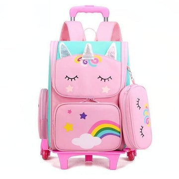 Cartable Licorne Roulette