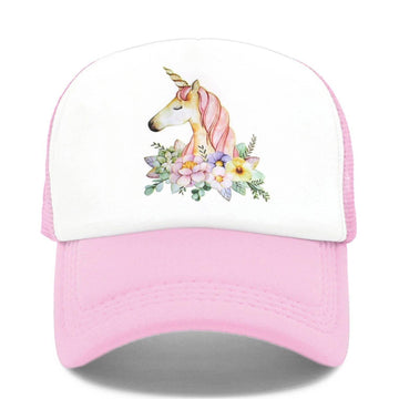 Casquette Licorne Fille