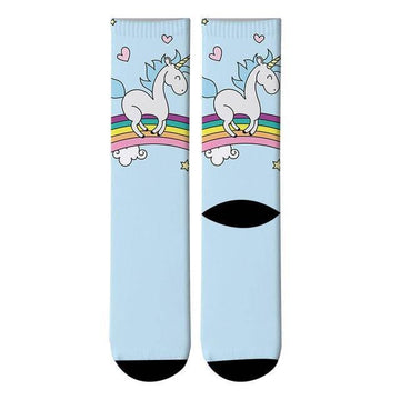 Chaussettes Licorne Bleues