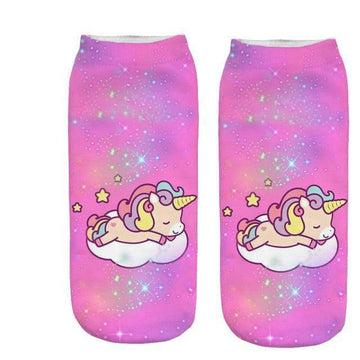 Chaussettes Licorne Etoiles Magiques