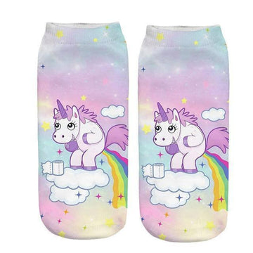 Chaussettes Licorne Humoristique
