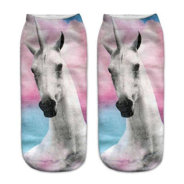 Chaussettes Licorne Réaliste