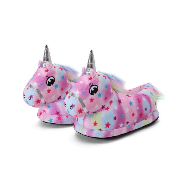 Chaussons Licorne Corne Argentée - Licorne